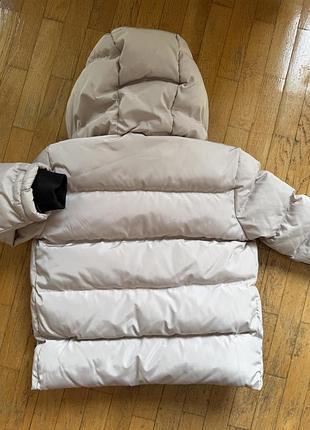 Куртка дитяча moncler для хлопчиків/дівчаток, бежева 3