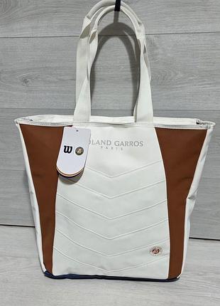 Фірмова сумка wilson tote roland garros