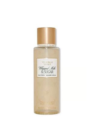 Парфумований спрей victoria's secret whipped milk & sugar, bare vanilla brûlée 250 мл