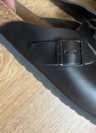 Шльопанці  birkenstock чорні 3