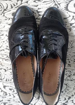 Туфли кожаные женские, р. 40-41