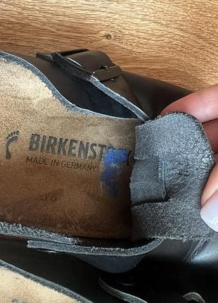 Шльопанці  birkenstock чорні 5