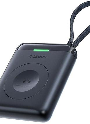 Портативное зу power bank baseus enerfill fw11 for apple watch 5w 1640 mah (e02053) midnight