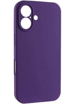 Чехол silk full camera protective (aa) no logo для apple iphone 16 plus (6.7") фиолетовый / amethyst