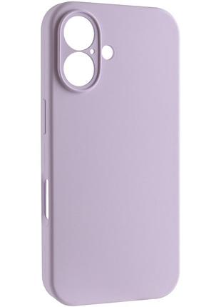 Чохол silk full camera protective (aa) no logo для apple iphone 17 (6.3") бузковий / lilac
