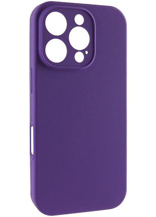 Чохол silk full camera protective (aa) no logo для apple iphone 16 pro max (6.9") фіолетовий / amethyst