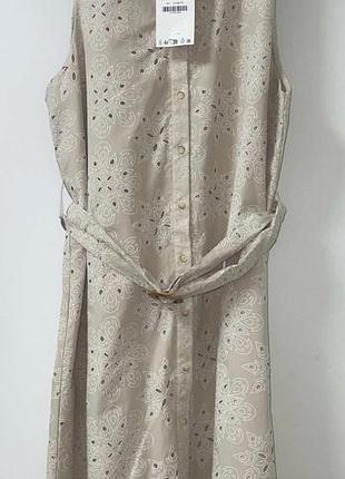 Коротка сукня жіноча zara бежева