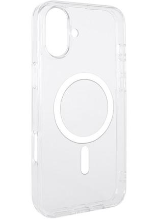 Чехол tpu ummi transparent with magnetic fit для apple iphone 17 (6.3") clear