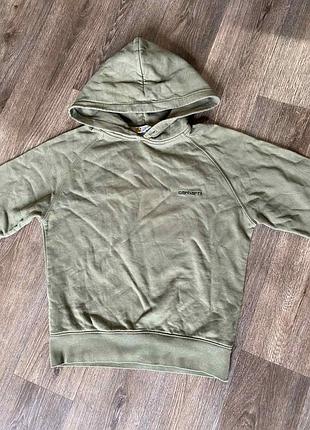 Женский свитшот  утепленный, толстовка carhartt s