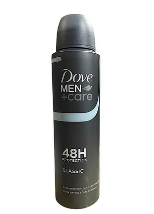 Антиперспірант dove чоловічий classic аерозоль 150 мл 0421