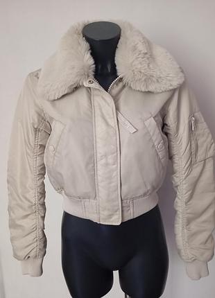 Куртка бомбер женский, укороченный рxs/ s/m  urban outfitters