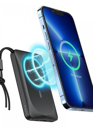 Зовнішній акумулятор повербанк з magsafe 10000 маг vrurc , без пакування, амазон німеччина