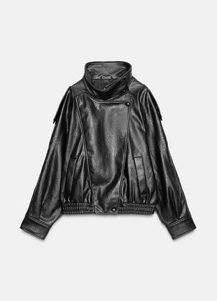 Шкіряна куртка zara