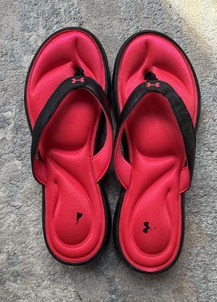 Шльопанці жіночі under armour marbella 7 sandal рожеві, чорні