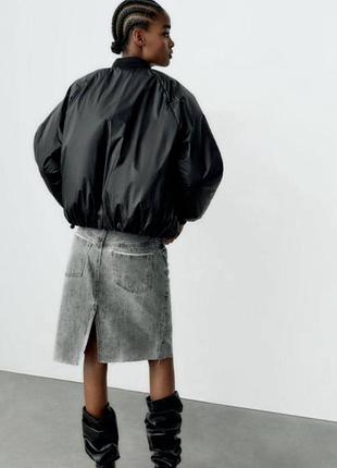 Куртка бомбер zara 2