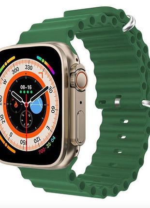 Смарт часы ultra 1-1 smart watch 49mm зеленый