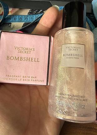 Набір victoria’s secret bombshell seduction міст 75 мл + мило