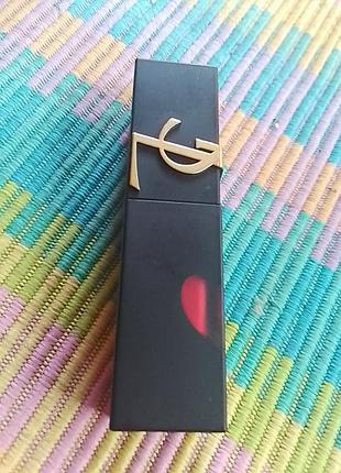 Помада для губ yves saint laurent rouge pur couture the slim leather matte lipstick, відтінок 201