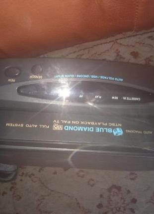 Відеомагнітофон blue diamond ntsc pal tv