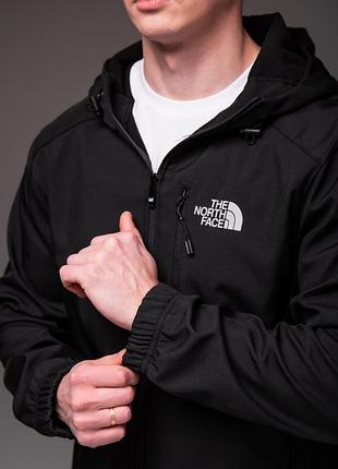 Чоловіча куртка softshell на флісі the north face 5