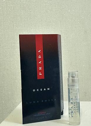 🖤prada luna rossa ocean le parfum, мужские, пробник, оригинал