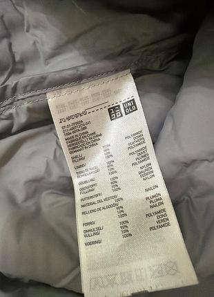 Пуховик uniqlo 3
