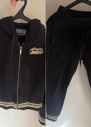 Костюм жіночий на флісі розмір s versace jeans couture