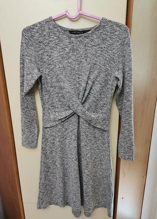 Коротка жіноча сукня dorothy perkins сіра, s-m