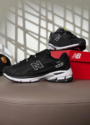 Водонепроникні кросівки new balance 740 cordura gtx black white