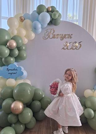 Сукня для дівчинки на випускний біла 122 см
