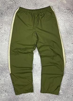 Винтажные нейлоновые штаны nike vintage baggy track pants (y2k / gorpcore) original