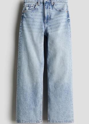 Трендові стильні джинси h&m wide leg, 11-12 років
