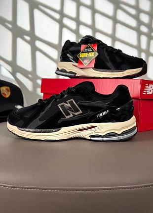 Водонепроникні кросівки new balance 1906d gtx black beige