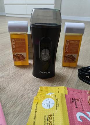 Набор для восковой депиляции cenyeda smart depilatory heater (с цифровым дисплеем)
