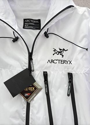 Вітрівка arc’tryx біла 3