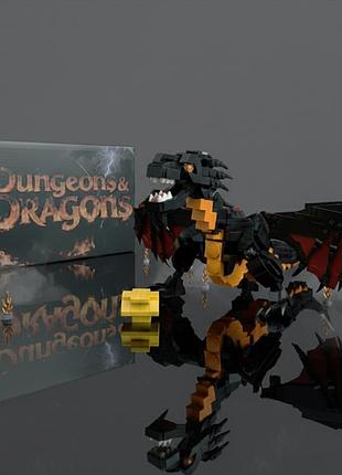 Конструктор dungeons & dragons obsidian dragon обсидиановый дракон
