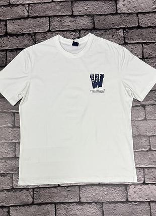 Футболка мужская panda большого размера , 8xl,белый