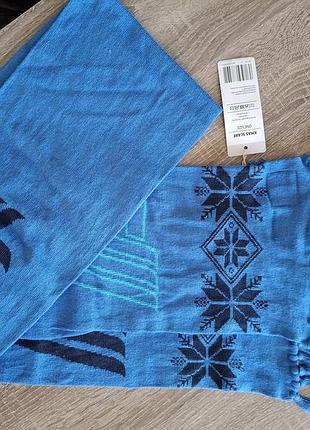 Синий шарф бренда aldi 4
