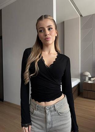 Кофточки с кружевом 4