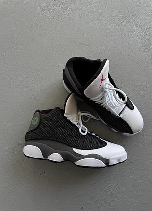 Мужские кроссовки nike air jordan 13 retro black flint
