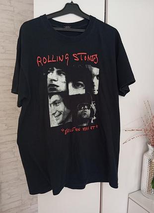 Чоловіча футболка без швів . rolling stones .