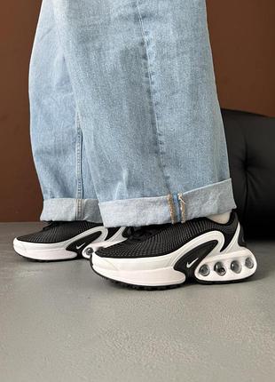 😍 женские кроссовки nike air max dn black/white