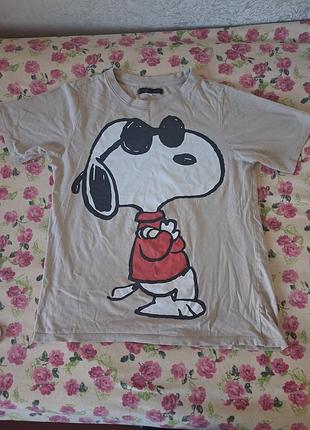 Футболка жіноча snoopy різнокольорова розмір xs-s