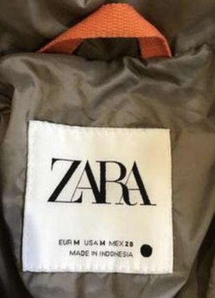 Лекгкий пуховик zara 4