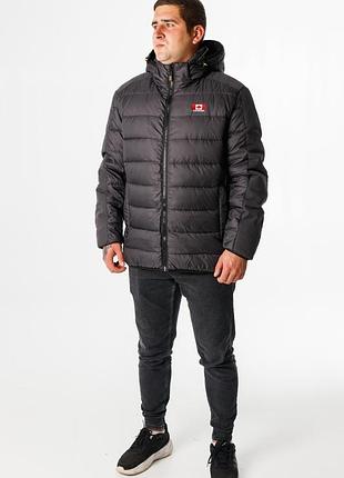 Куртка зимняя bihor мужская , серый,4xl