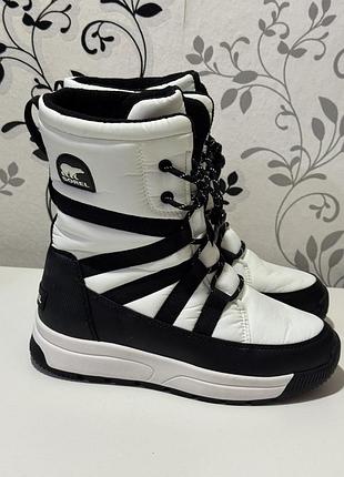 Женские водонепроницаемые сапожки sorel nl5284-125, 39р