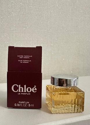 ❤️chloé le parfum, мініатюра 5 мл, оригінал