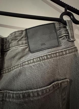 Джинси чоловічі сірі zara 4