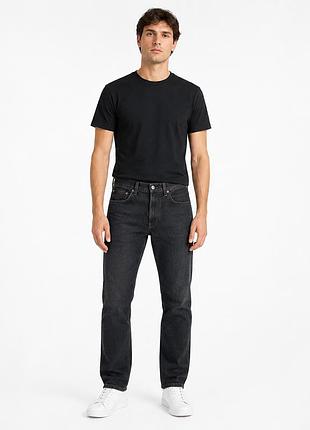 Джинсы мужские levis 506 regular прямые 99% коттон 1% эластан размеры 31-38, 32 графитовый винтаж