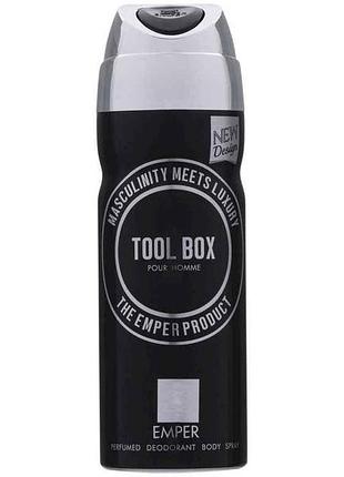 Дезодорант чол tool box 200мл тм emper